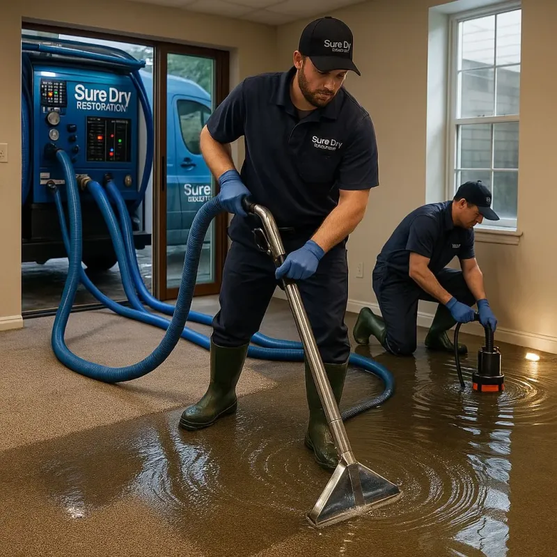 Water Extraction and Removal process in Fuig, PR
